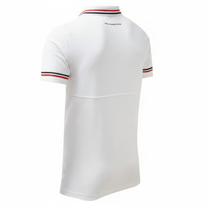 Toyota Gazoo Racing Small Logo Official Licensed White Polo Tee Shirt