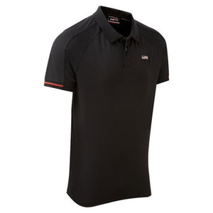 Toyota Gazoo Racing Black Front Logo Lifestyle Travel Polo Tee Shirt