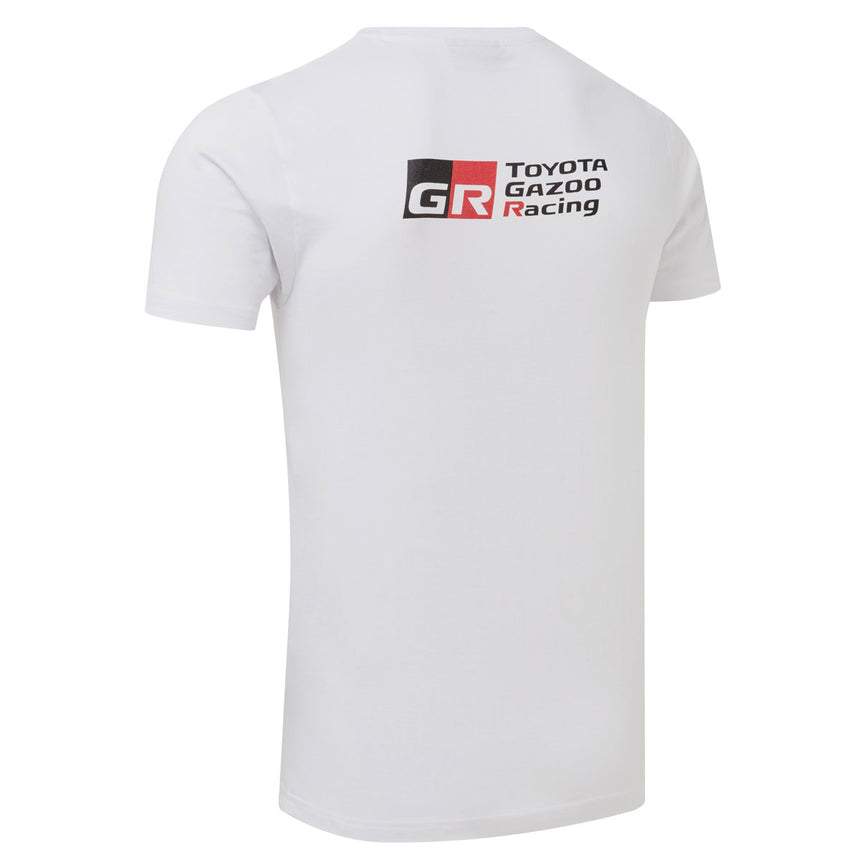 Toyota Gazoo Racing GR Logo Officially Licensed White Activation Tee Shirt