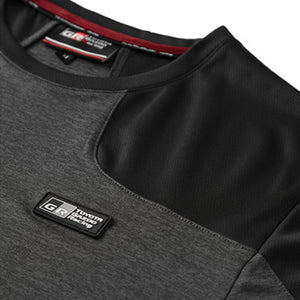 Toyota Gazoo Racing GR Logo Grey Black Sleeve Travel Tee Shirt