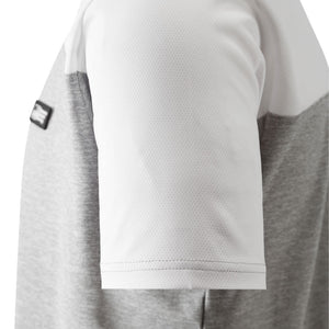 Toyota Gazoo Racing GR Logo Grey White Sleeve Travel Tee Shirt