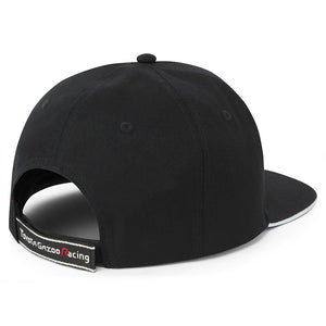 Toyota Gazoo Racing GR Logo Black Flat Brim Adjustable Size Baseball Cap