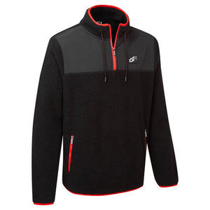 Toyota Gazoo Racing Black GR Logo Travel Fleece