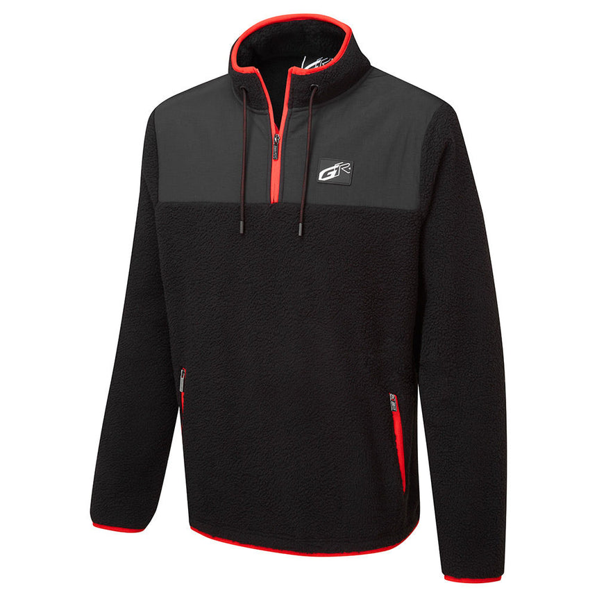 Toyota Gazoo Racing Black GR Logo Travel Fleece