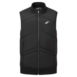 Toyota Gazoo Racing Small GR Logo Official Licensed Black Travel Gilet Jacket