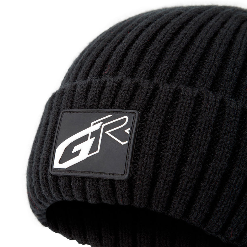 Toyota Gazoo Racing GR Logo Black Beanie Hat