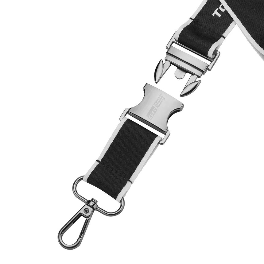 Toyota Gazoo Racing Black GR Logo Quick Release Detachable Lanyard