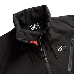 Toyota Gazoo Racing GR Official Licensed Black Lightweight Rain Jacket With Hood