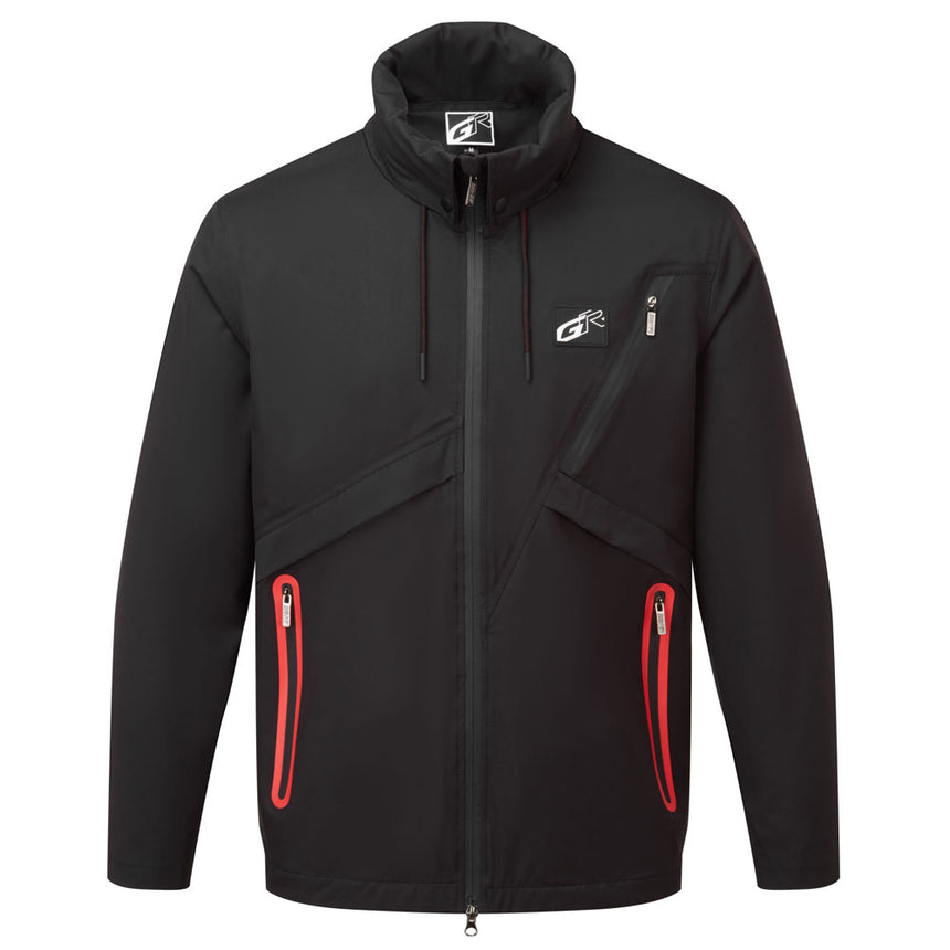 Toyota Gazoo Racing GR Official Licensed Black Lightweight Rain Jacket With Hood