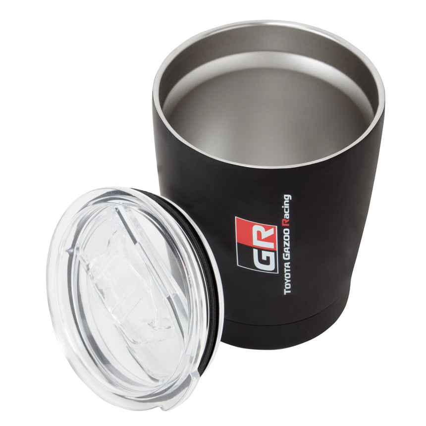 Toyota Gazoo Racing GR Logo Black Thermal Insulated Travel Mug