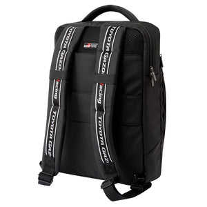 Toyota Gazoo Racing GR Logo Black Team Travel Backpack Rucksack