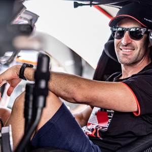 Toyota Gazoo Racing GR Side Logo Black Frame Smoke Lens Wayfarer Sunglasses