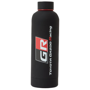 Toyota Gazoo Racing Black GR Logo Stainless Steel Drinks Water Bottle