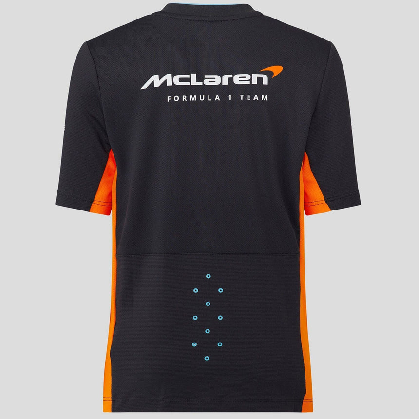 McLaren F1 Team Kids Replica Dark Grey/Orange Set Up Tee Shirt