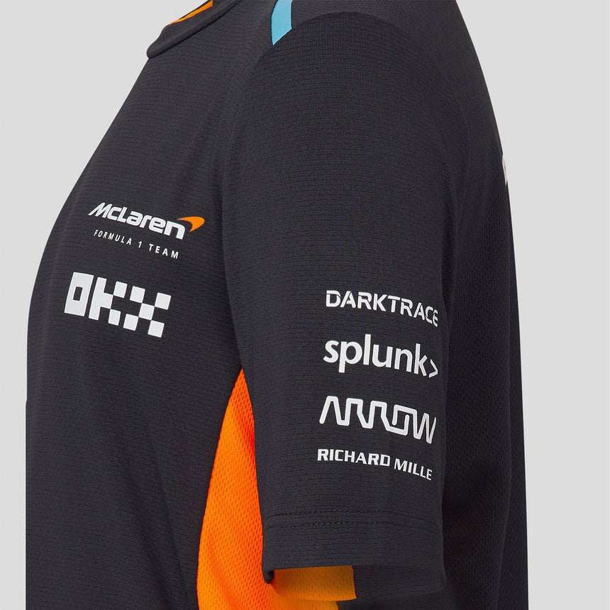 McLaren F1 Team Kids Replica Dark Grey/Orange Set Up Tee Shirt