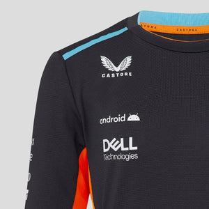 McLaren F1 Team Kids Replica Dark Grey/Orange Set Up Tee Shirt