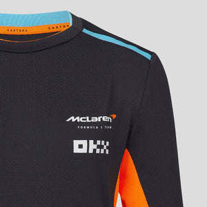 McLaren F1 Team Kids Replica Dark Grey/Orange Set Up Tee Shirt