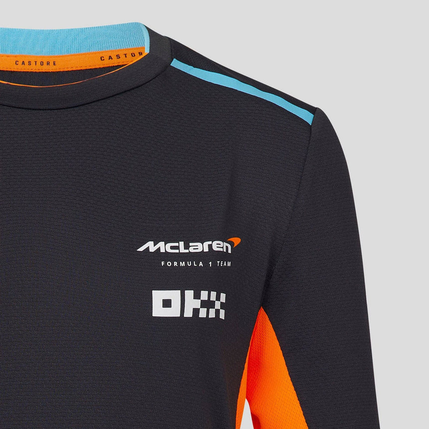 McLaren F1 Team Kids Replica Dark Grey/Orange Set Up Tee Shirt