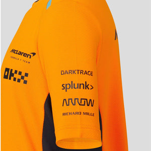 McLaren F1 Team Replica Set Up Children's Orange/Dark Grey Tee Shirt