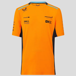 McLaren F1 Team Replica Set Up Children's Orange/Dark Grey Tee Shirt