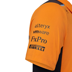 McLaren F1 Team Kids Replica Papaya Orange Polo Shirt