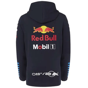 Oracle Red Bull Racing F1 Team Kids Full Zip Hoodie Night Sky