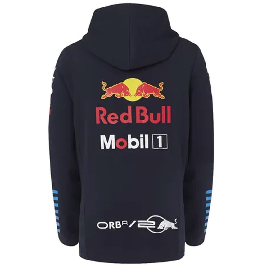 Oracle Red Bull Racing F1 Team Kids Full Zip Hoodie Night Sky