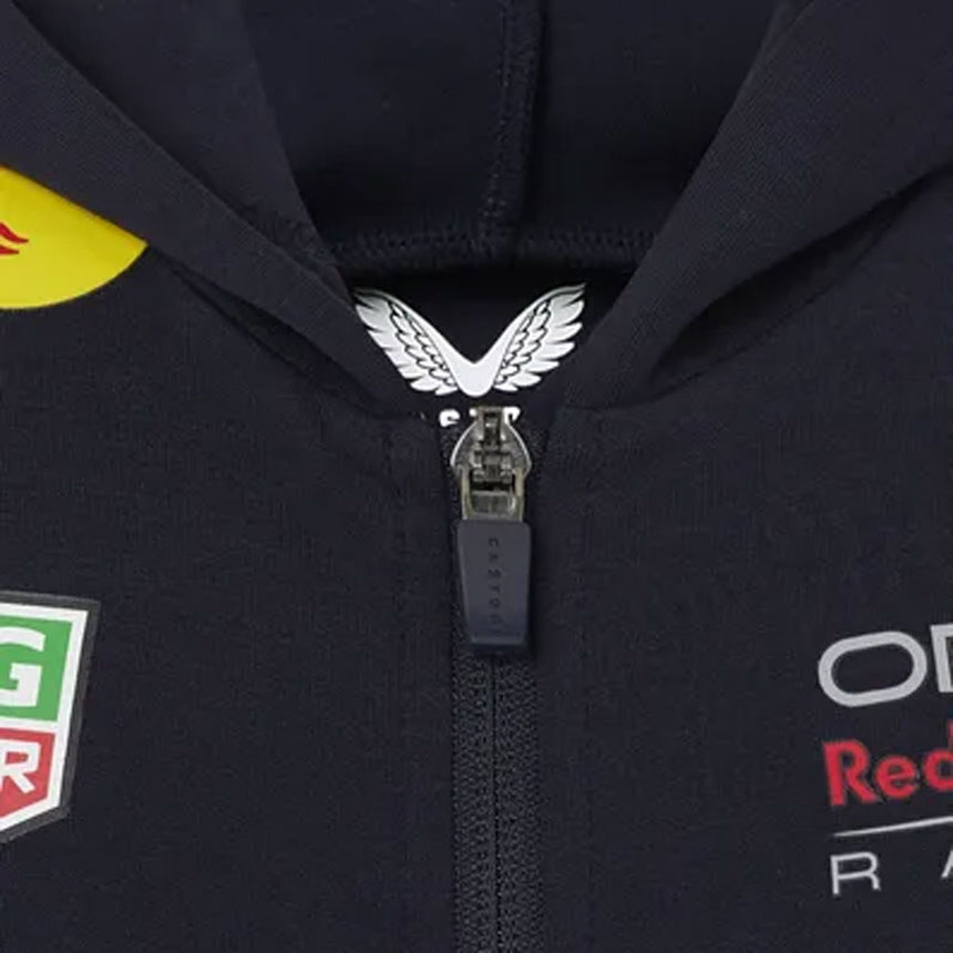 Oracle Red Bull Racing F1 Team Kids Full Zip Hoodie Night Sky