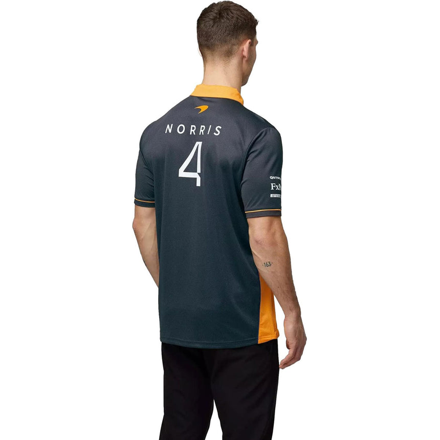 Mclaren F1 Team Officially Licensed Lando Norris Drivers Polo Tee Shirt
