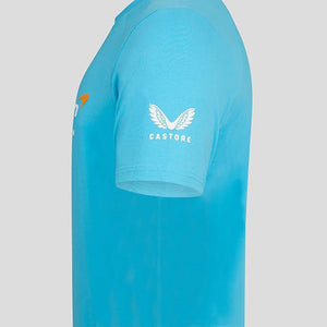 Mclaren Lifestyle T-Shirt Blue | Large Front Logo