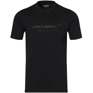 Mclaren F1 Team Black Core Essentials T-Shirt
