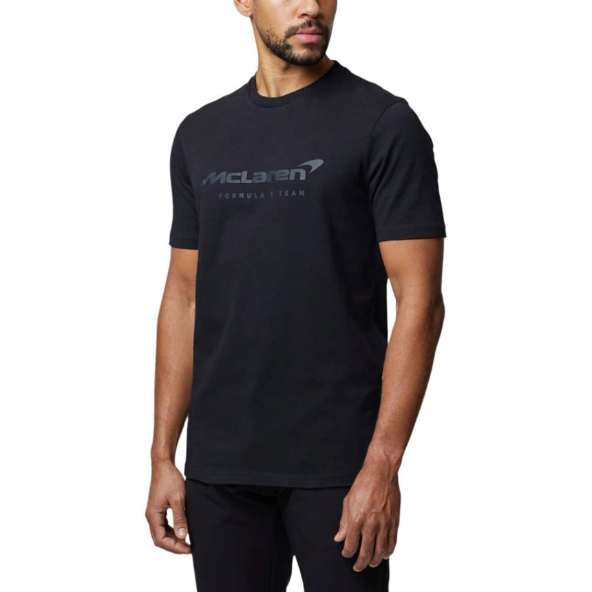 Mclaren F1 Team Black Core Essentials T-Shirt