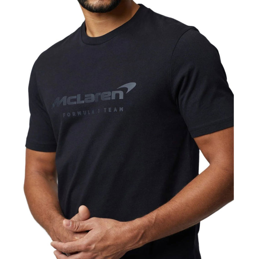 Mclaren F1 Team Black Core Essentials T-Shirt