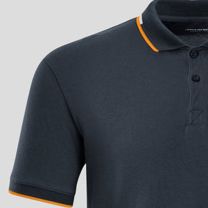McLaren F1 Team Core Essentials Phantom Grey Polo Tee Shirt
