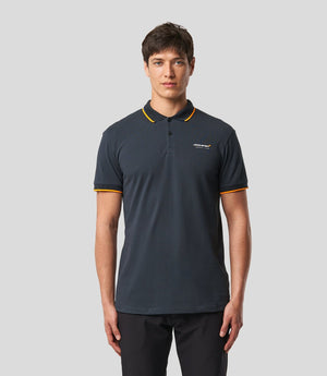 Mclaren F1 Team Grey Core Essentials Polo Shirt