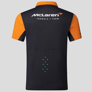 Mclaren F1 Team Officially Licensed Papaya Orange Polo Tee Shirt