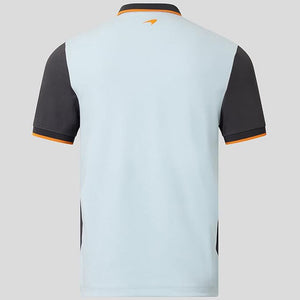 Mclaren Gulf F1 Team Grey Polo Shirt