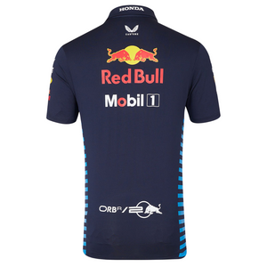 Oracle Red Bull Racing F1 Team Night Sky Blue Polo Tee Shirt