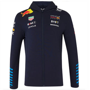 Oracle Red Bull Racing F1 Team Night Sky Blue Full Zip Hoodie