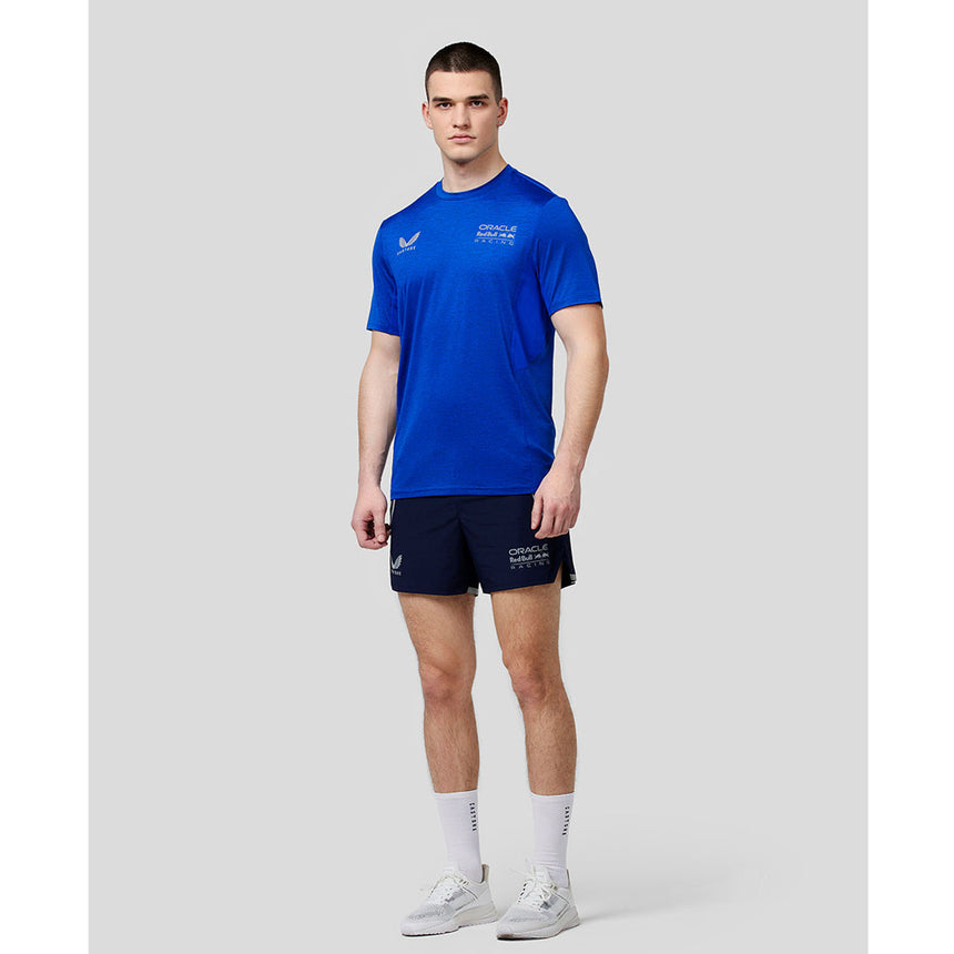 Red Bull Racing F1 Team Active Dual Brand Royal Blue Tee Shirt