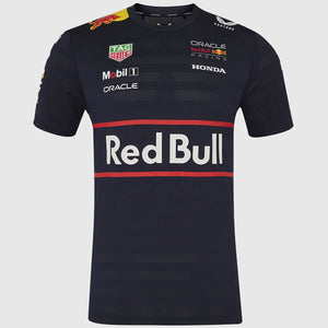 Oracle Redbull Racing F1 Team Night Sky Blue Set Up Tee Shirt