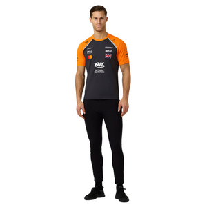 McLaren F1 Team Set Up T-Shirt Lando Norris #4 Phantom/Autumn Glory