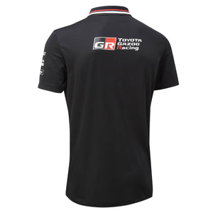 Toyota Gazoo Racing Officially Licensed WRC Black Drivers Polo Tee Shirt