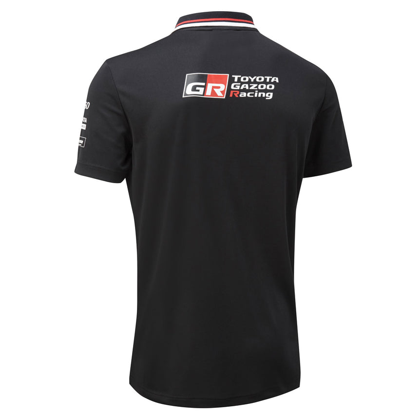 Toyota Gazoo Racing Officially Licensed WRC Black Drivers Polo Tee Shirt