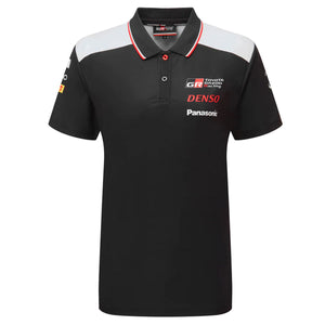Toyota Gazoo Racing WRC Ladies Officially Licensed Black GR Team Polo Tee Shirt