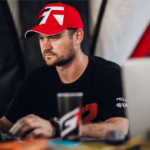 Toyota Gazoo Racing WRRC Rally Raid Red GR Logo Team Cap