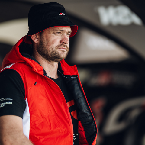 Toyota Gazoo Racing WRRC Rally Raid Official Licensed Red Padded Gilet Jacket