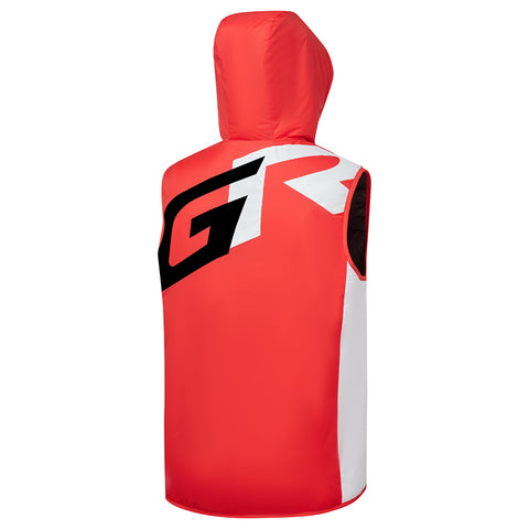 Toyota Gazoo Racing WRRC Rally Raid Official Licensed Red Padded Gilet Jacket