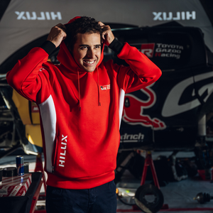 Toyota Gazoo Racing WRRC Rally Raid Red Team Hoodie
