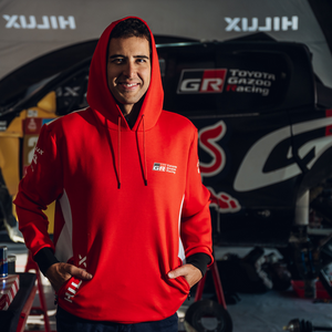 Toyota Gazoo Racing WRRC Rally Raid Red Team Hoodie